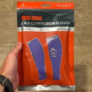 RYMORA-1 Pair Unisex Calf Compression Sleeves-New In Package-